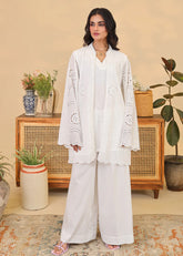 Pristine White Eyelet Set