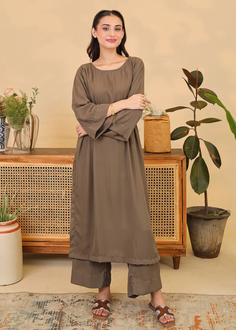 Olive Drawstring Set