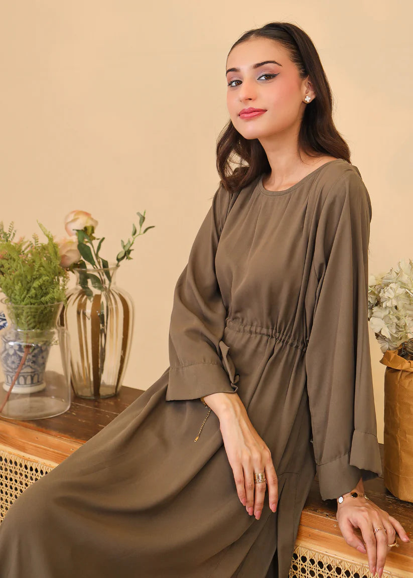 Olive Drawstring Set